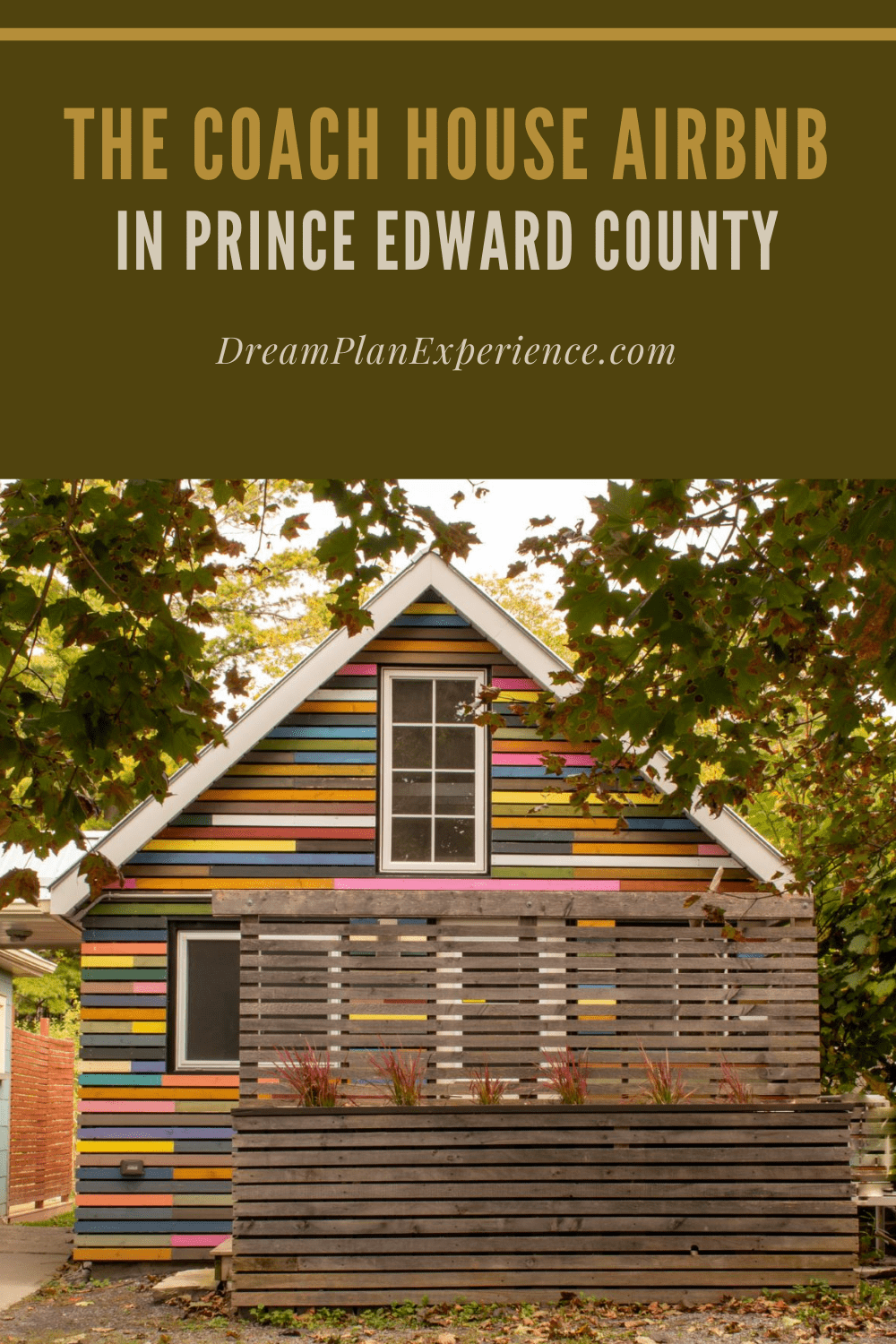The Coach House is a cute 1-bedroom rental through Airbnb. It is located in Picton one of 3 small towns that sit in the sought-after destination in Ontario called Prince Edward County.