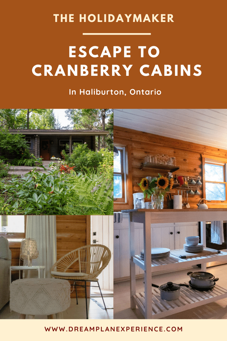 Escape to Cranberry Cabins in Haliburton, Ontario, Canada | www.DreamPlanExperience.com