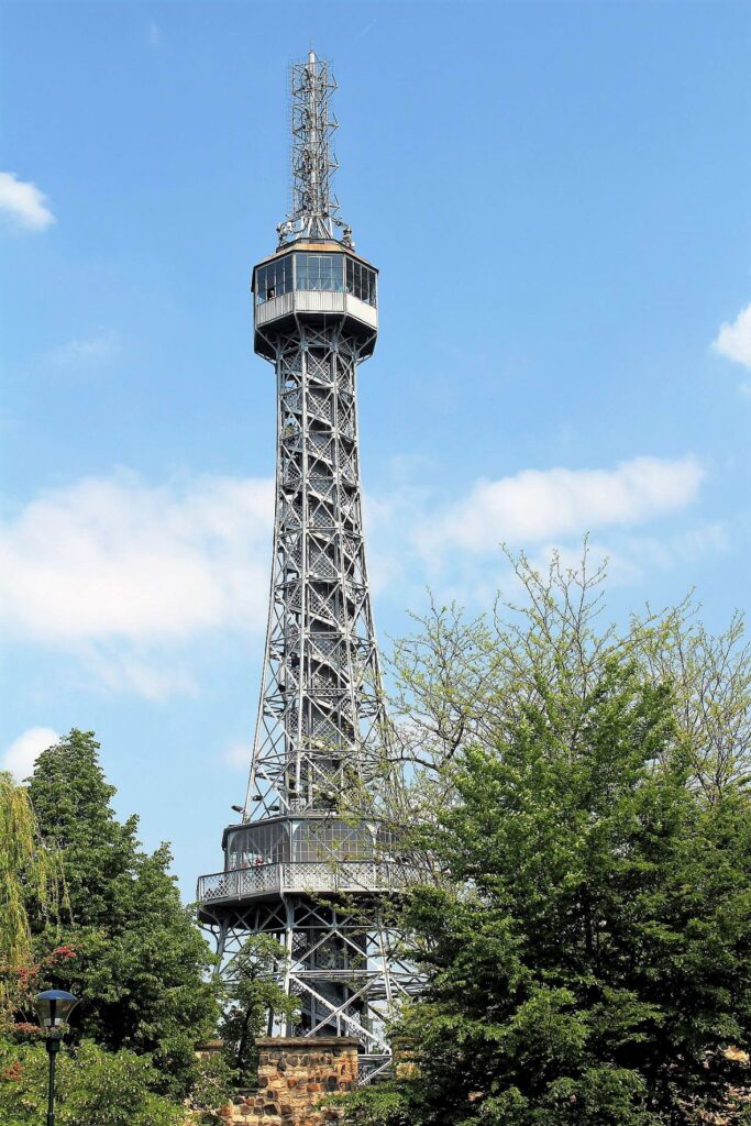 park with tower