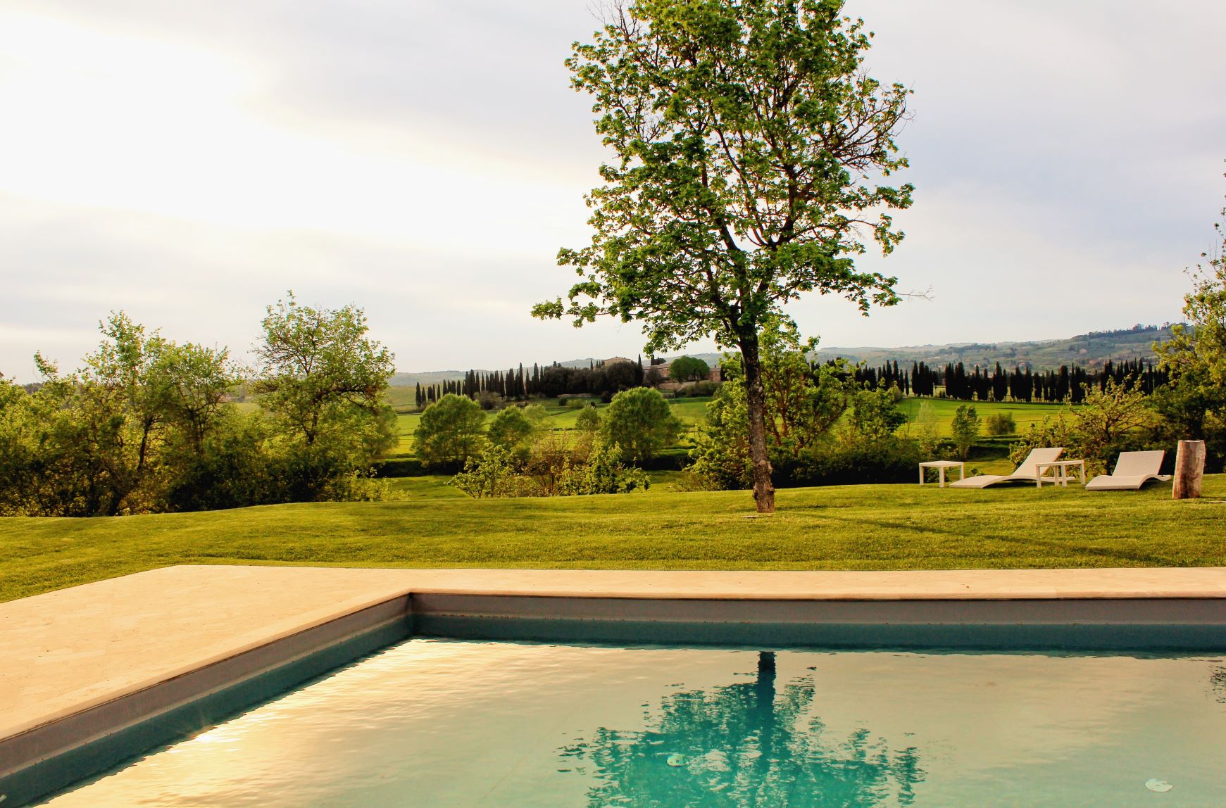 Best place to stay while in Tuscany is Siena House, a restored Italian villa near Montepulciano