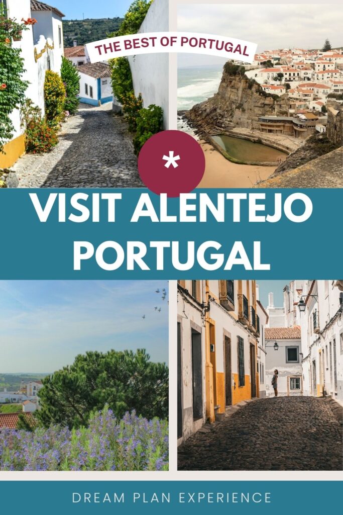 landscape, villages in alentejo region portugal