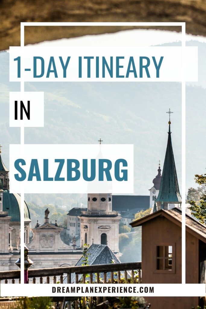 church spires with mountains in one day in salzburg