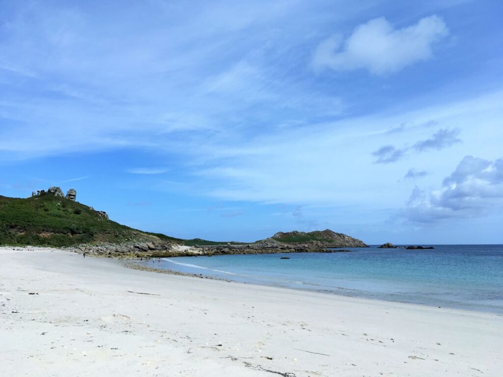 beach in Isles of Scilly 