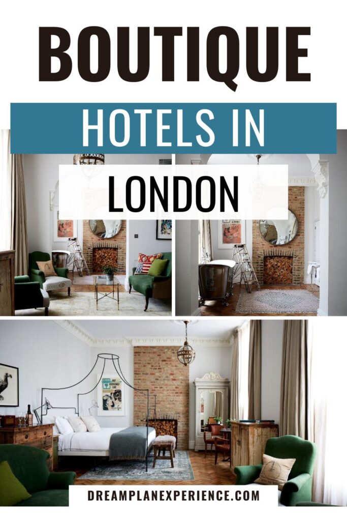 hotel bedroom with fireplace, bathroom in cheapest luxury hotels london
