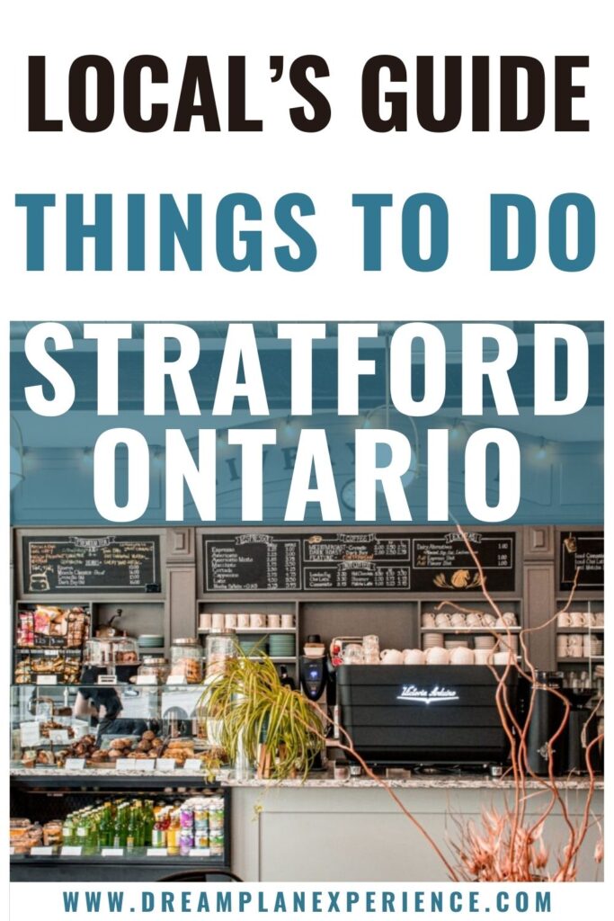 coffee shop in what to do in stratford ontario