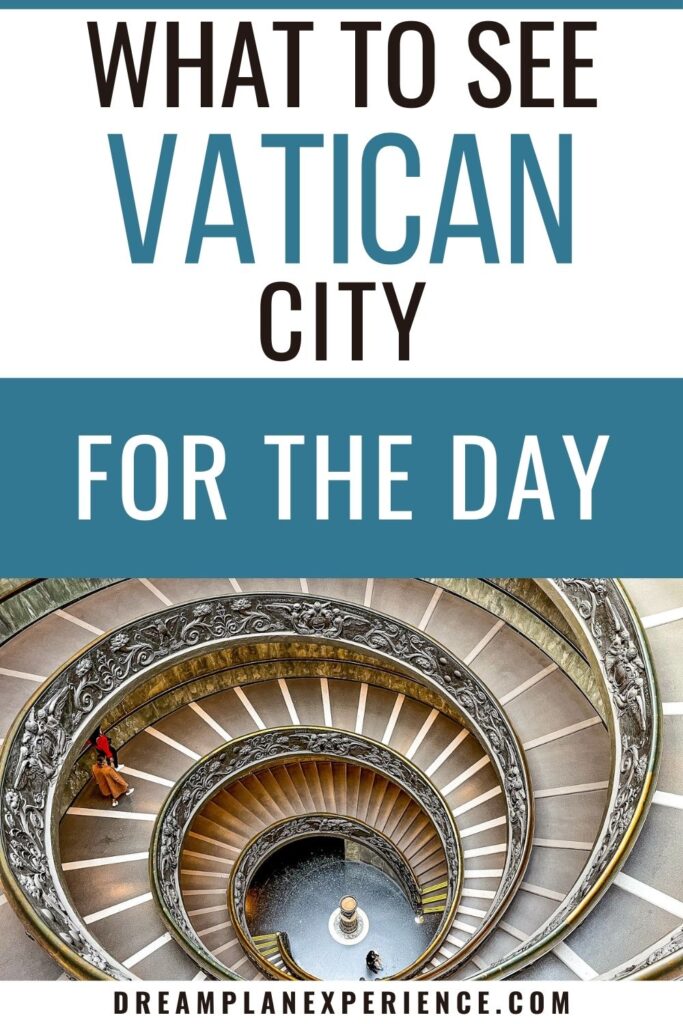 round staircase in vatican city itinerary