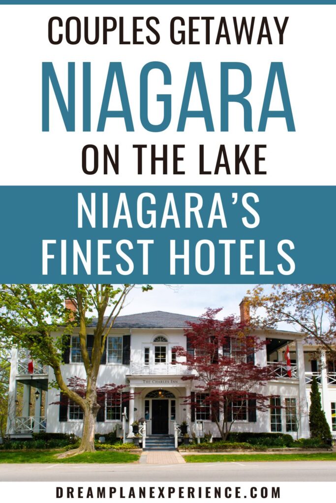 white hotel in niagara on the lake getaway