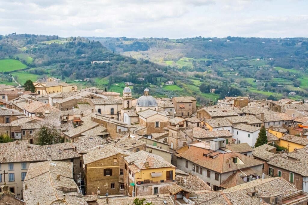 rooftops to countryside on day trip to orvieto from rome