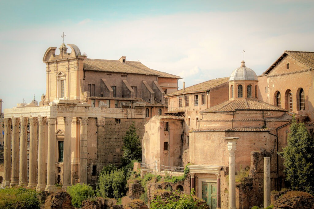 ancient buildings with archways in why should you visit rome 