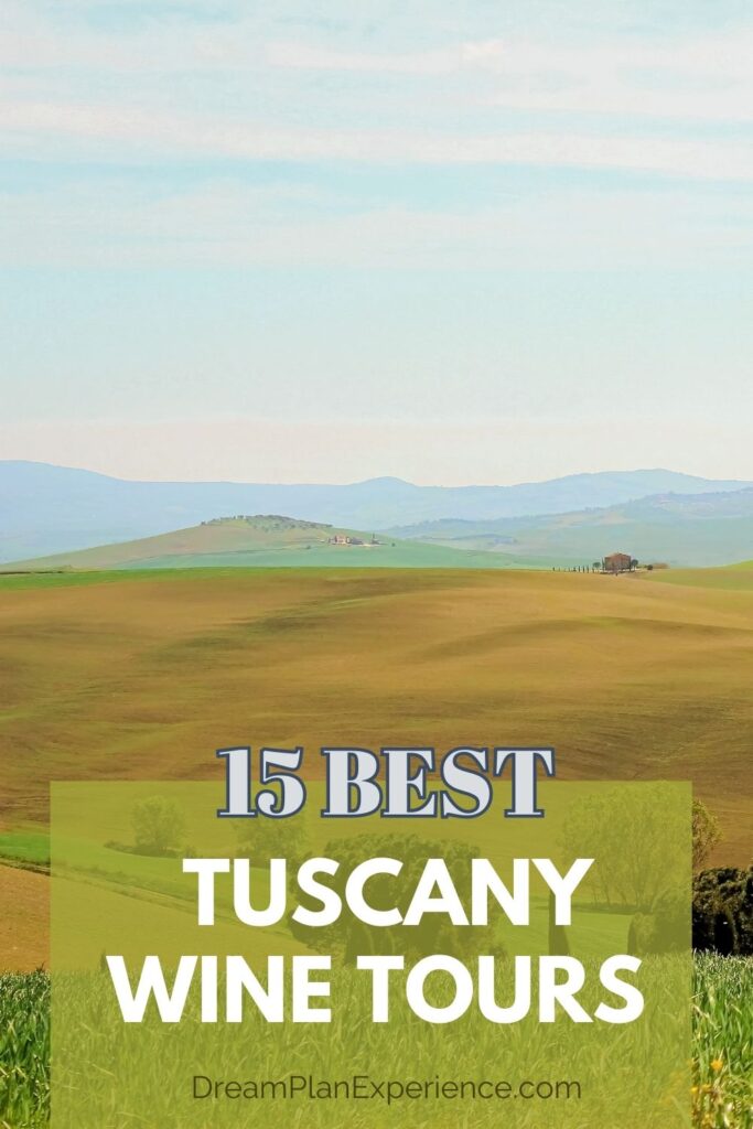 grassy rolling hills on best wine tours in tuscany 