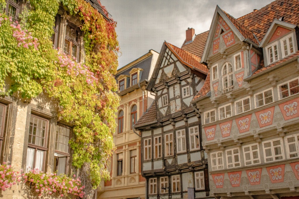 half timbered buildings in travel guide for germany