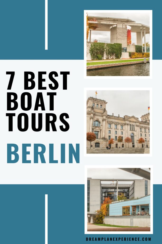 buildings - modern and classic seen on berlin boat tours