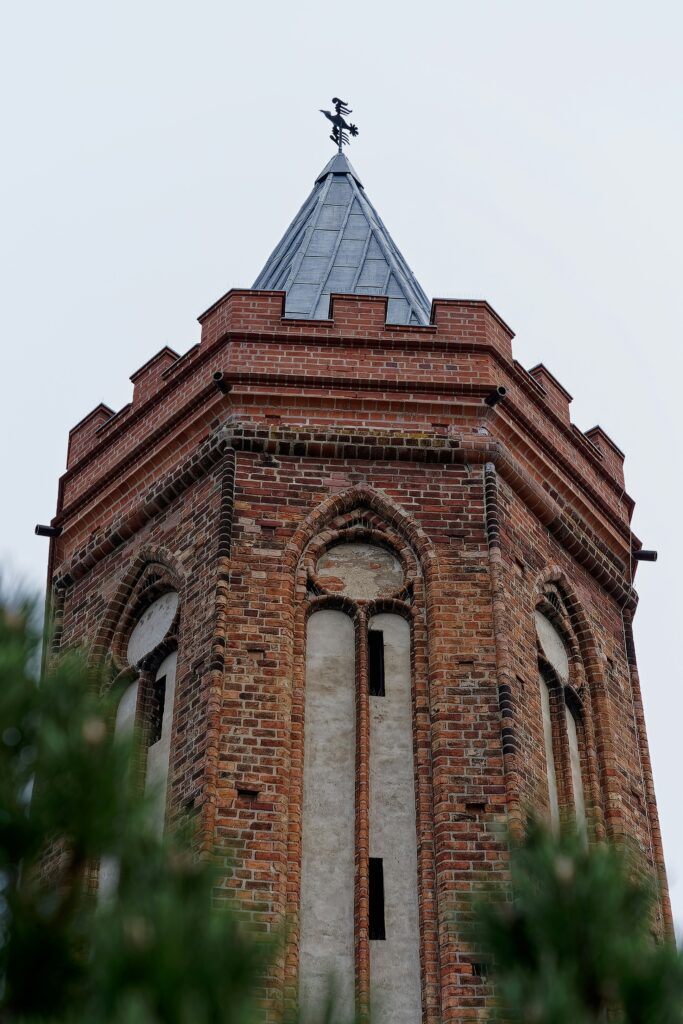 church tower in brandenburg on day trips from berlin by train