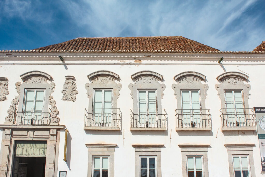 white stone building with windows as tavira portugal things to do