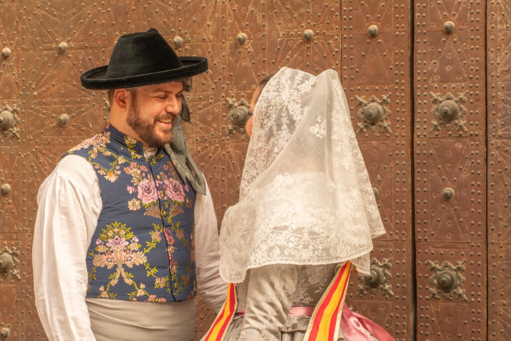 couple in costume when deciding best time to visit valencia spain