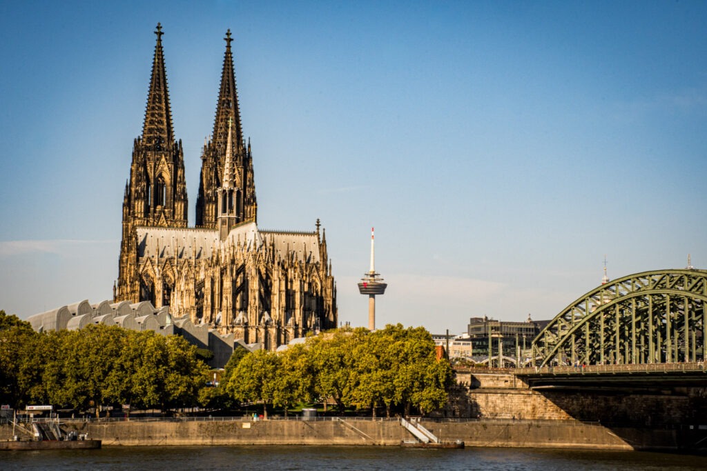 bridge with cologne cathedral
