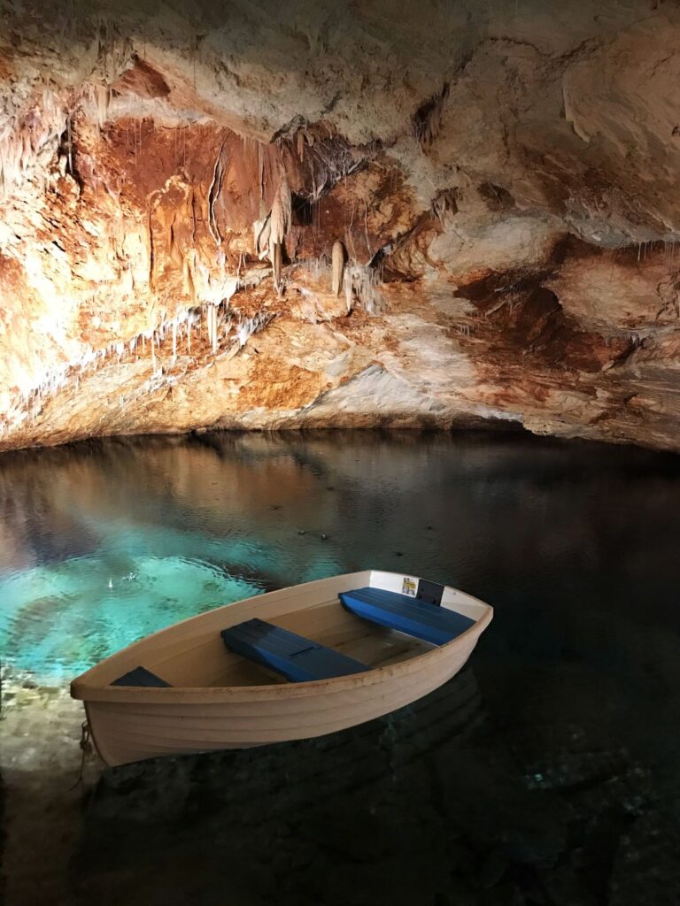 underground cave in bermuda