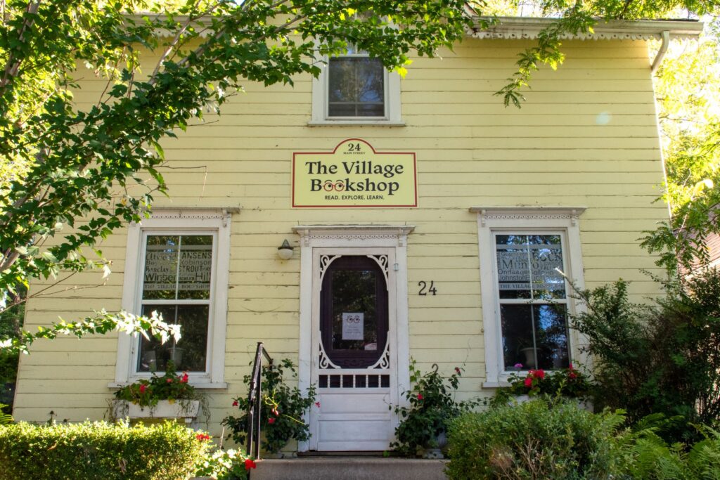 yellow bookstore in things to do in bayfield ontario