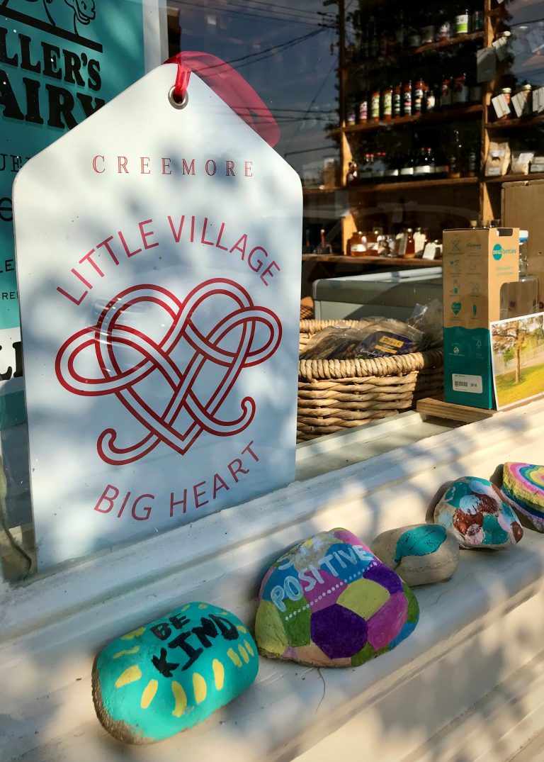 The Village of Creemore Ontario, only 90 minutes from Toronto, is a thriving arts and culture hub filled with artists, galleries, and festivals all-year long. Stores and restaurants line the historic downtown.
