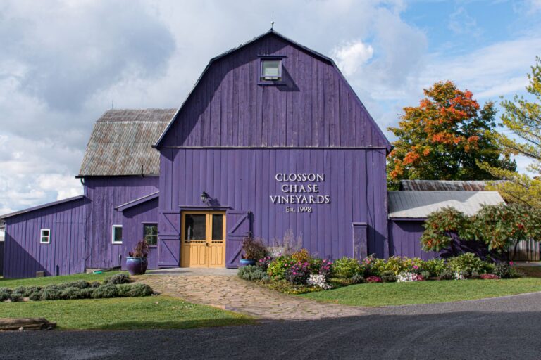 purple barn