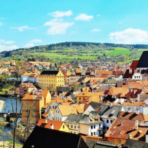 Visit the fairy tale town of Český Krumlov in Czech Republic.