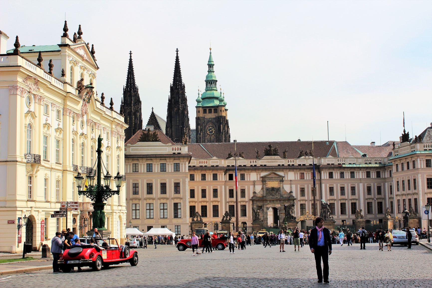The Hradčany Square was based on an independent borough until 1784, and because this area is located beside Prague Castle, it long held the status of being a ‘royal town’. Prague, Czech Republic.