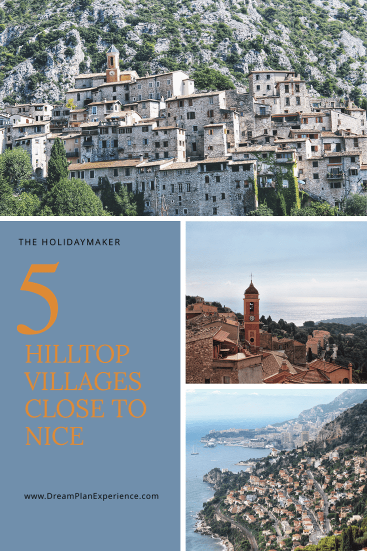 hilltop villages in france