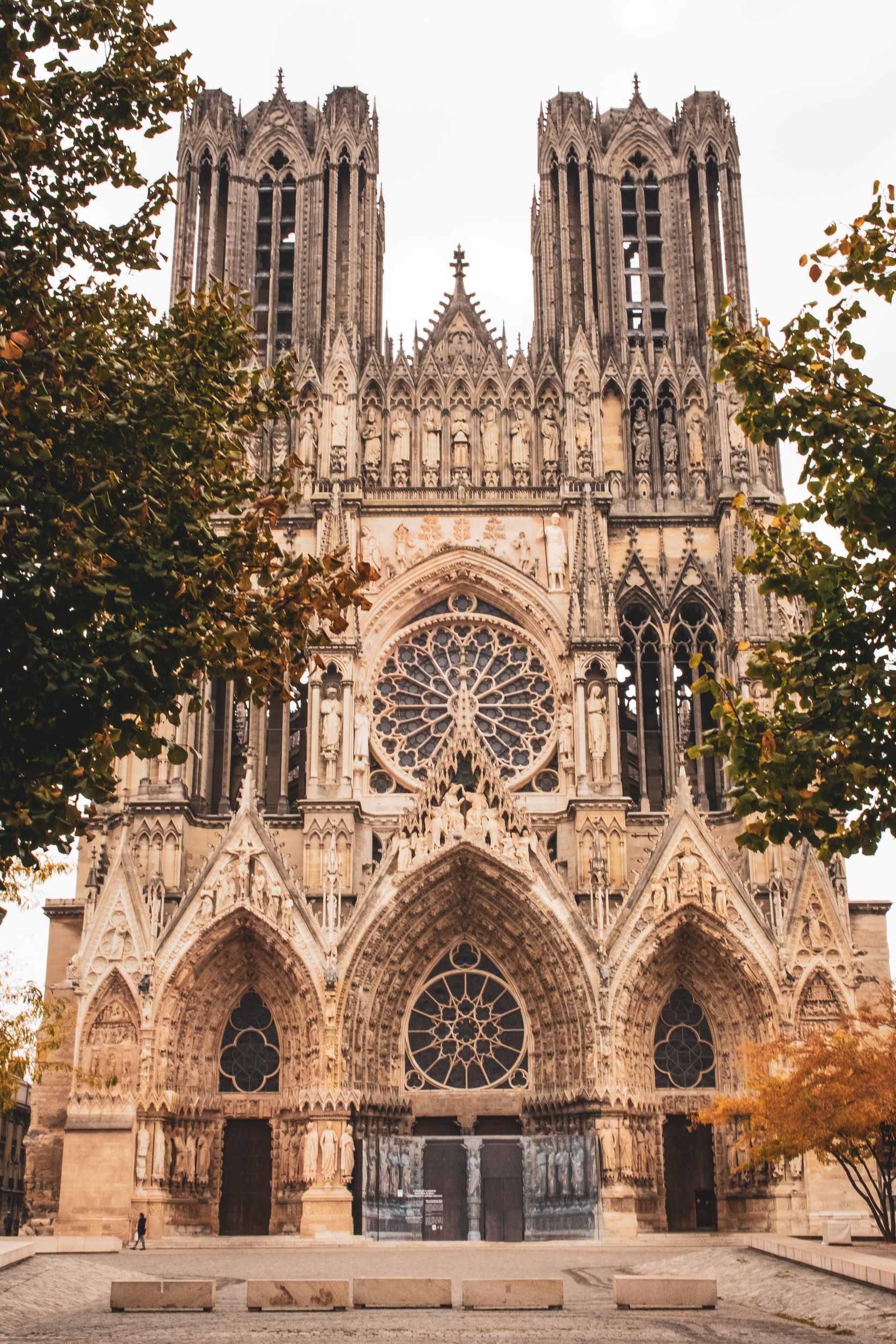 grand cathedral in reims