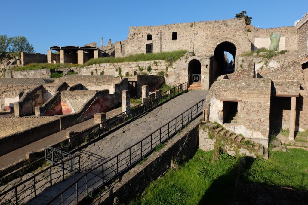 archaeological site of rooms, bridge in italy unesco world heritage site