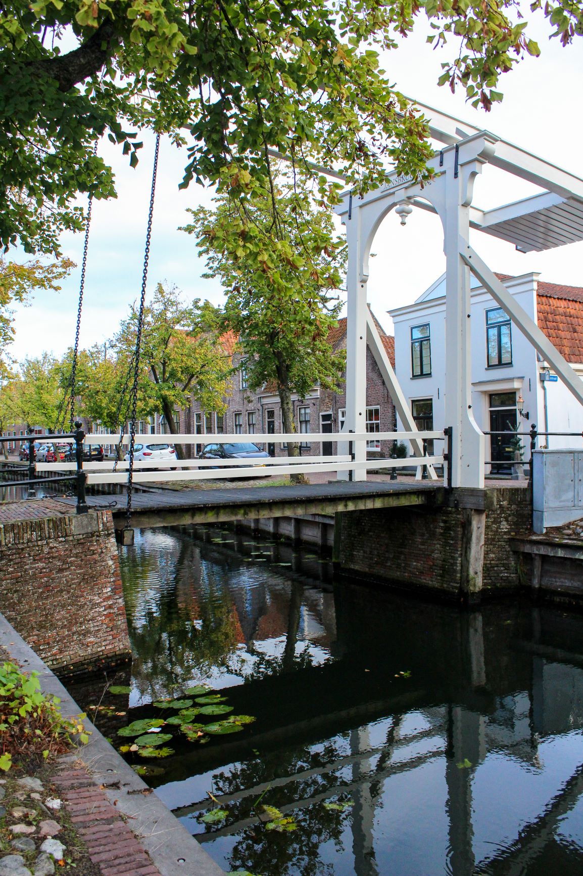 draw bridge over canal