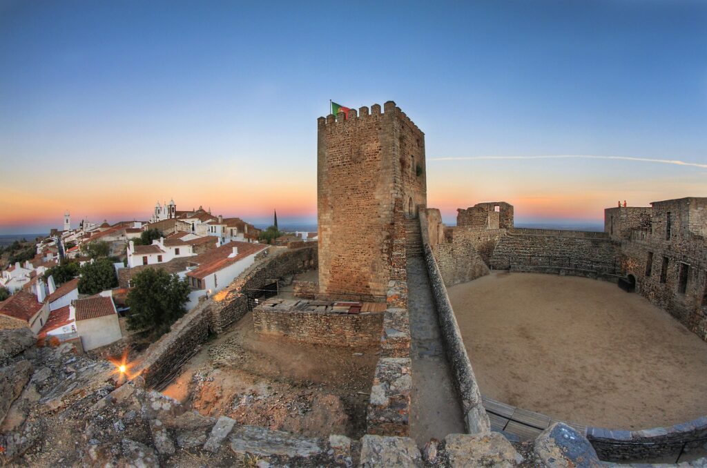 castle in portugal alentejo region