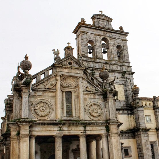 Church of Our Lady of Grace in Evora Portugal
