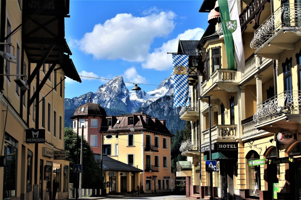 alpine town in Germany